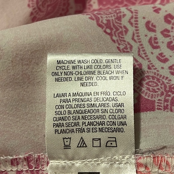 5$ SALE!!! Laura Scott 4 Color Paisley Print Button Down Blouse. Size 2X. - Picture 4 of 6